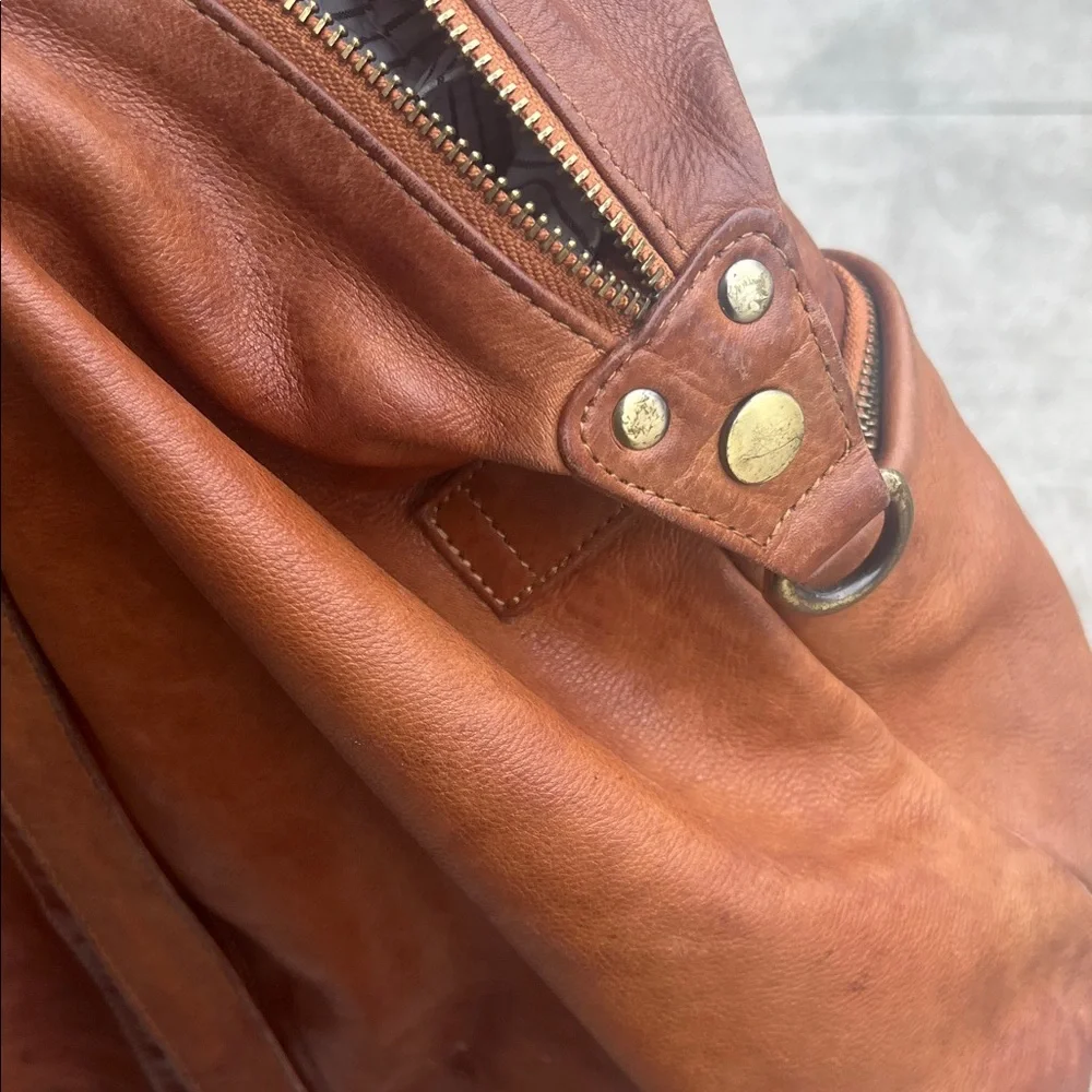Brown Leather Tote Bag - Picture 10 of 16